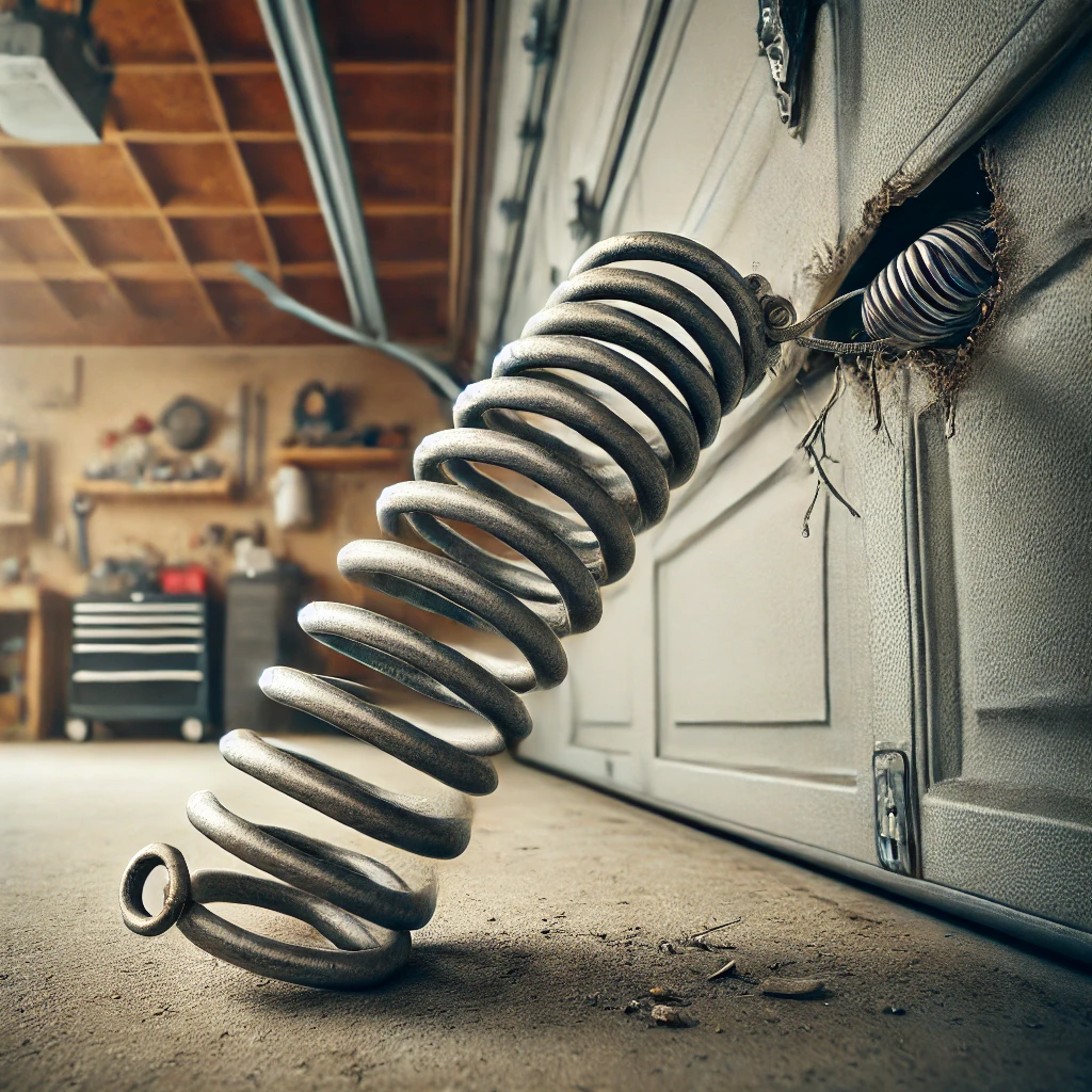 24/7 Broken Garage Door Spring Repair Reading MA - Emergency Spring Replacement Services
